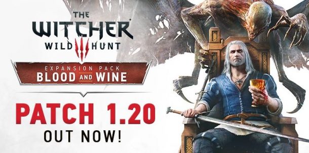 به‌روزرسان 1.20 بازی The witcher 3