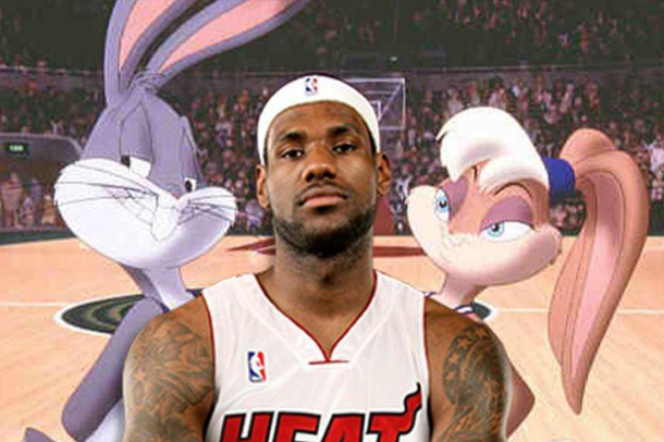 حضور احتمالی لبرون جیمز در فیلم Space Jam 2