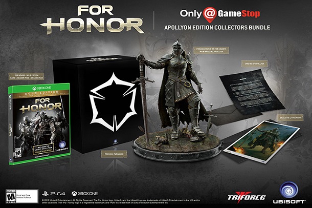 نسخه مخصوص کلکسیونرهای بازی For Honor در فروشگاه GameStop