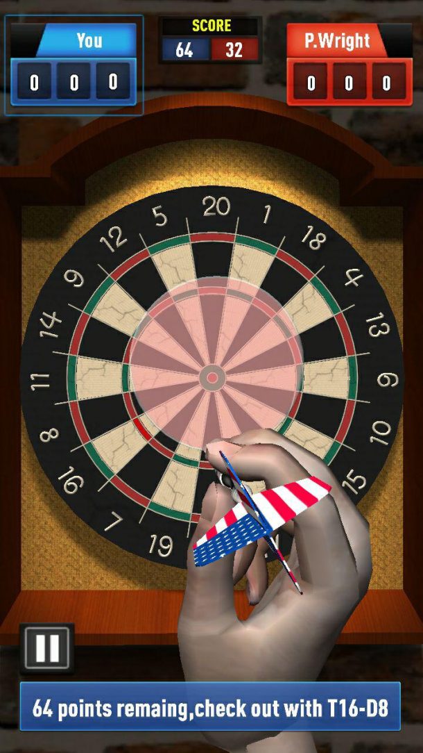 بازی موبایل Darts Master