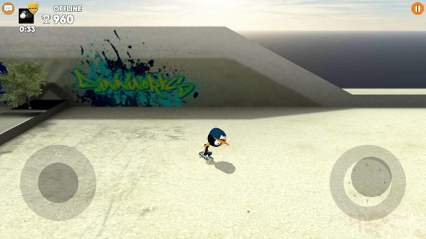 بازی موبایل Stickman Skate Battle