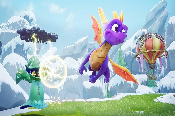 10 دقیقه از گیم‌پلی بازی Spyro Reignited Trilogy منتشر شد