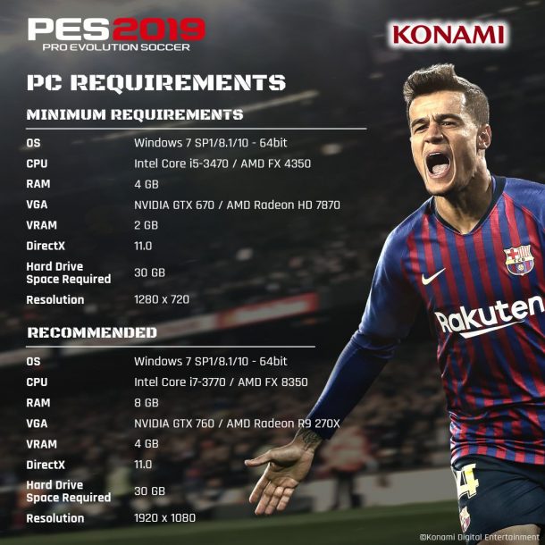 بازی PES 2019