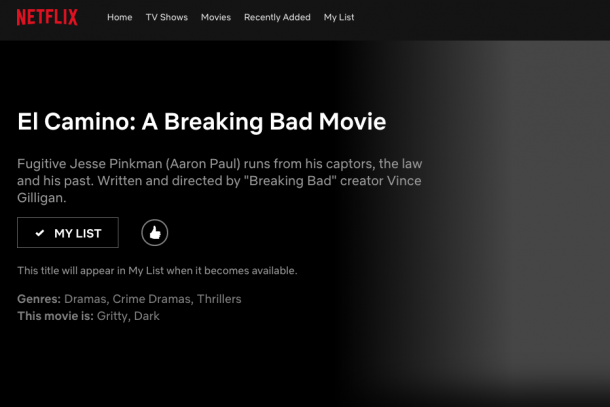 فیلم Breaking Bad