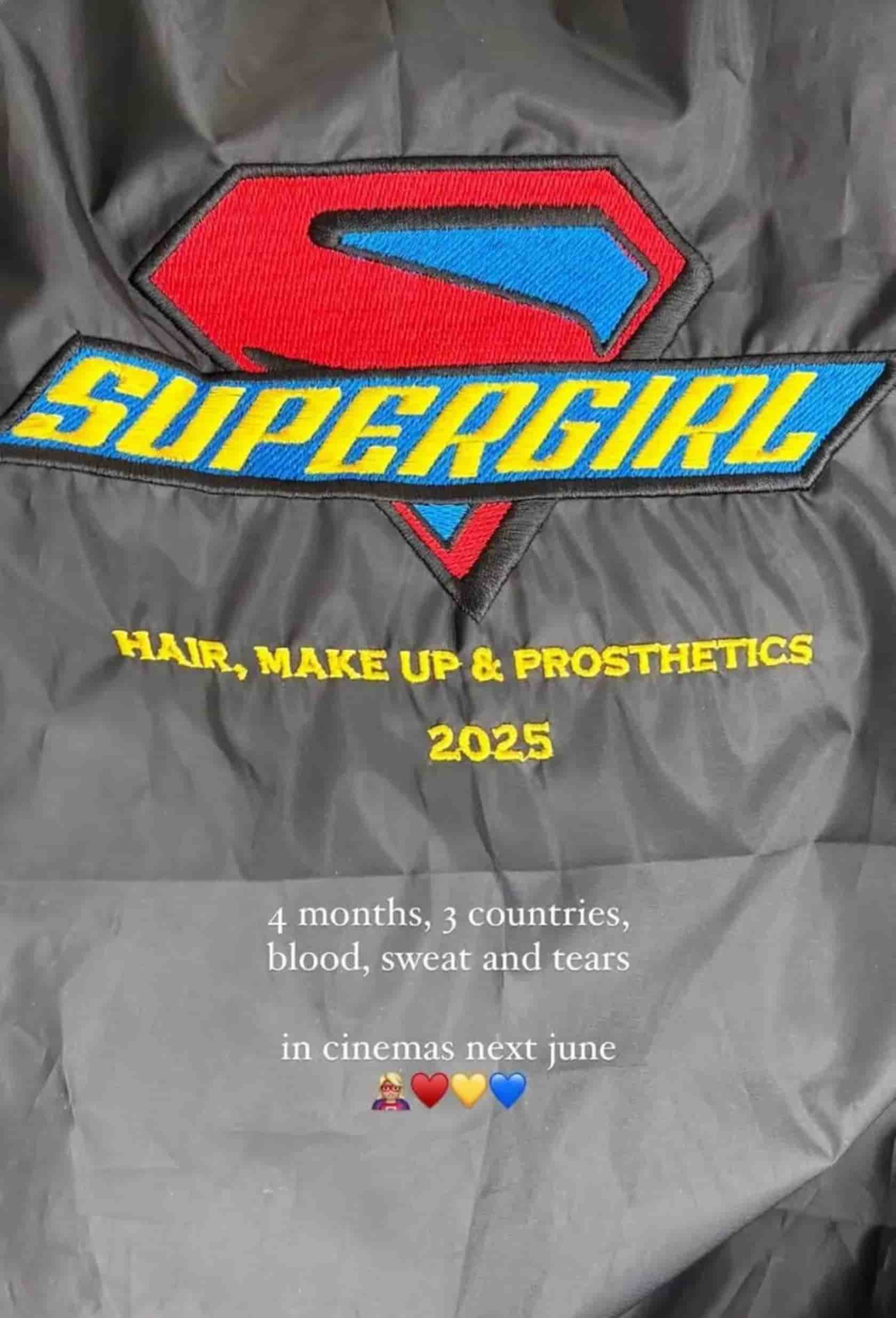 اعلام به‌پایان رسیدن فیلمبرداری Supergirl و رونمایی از لوگوی جدید