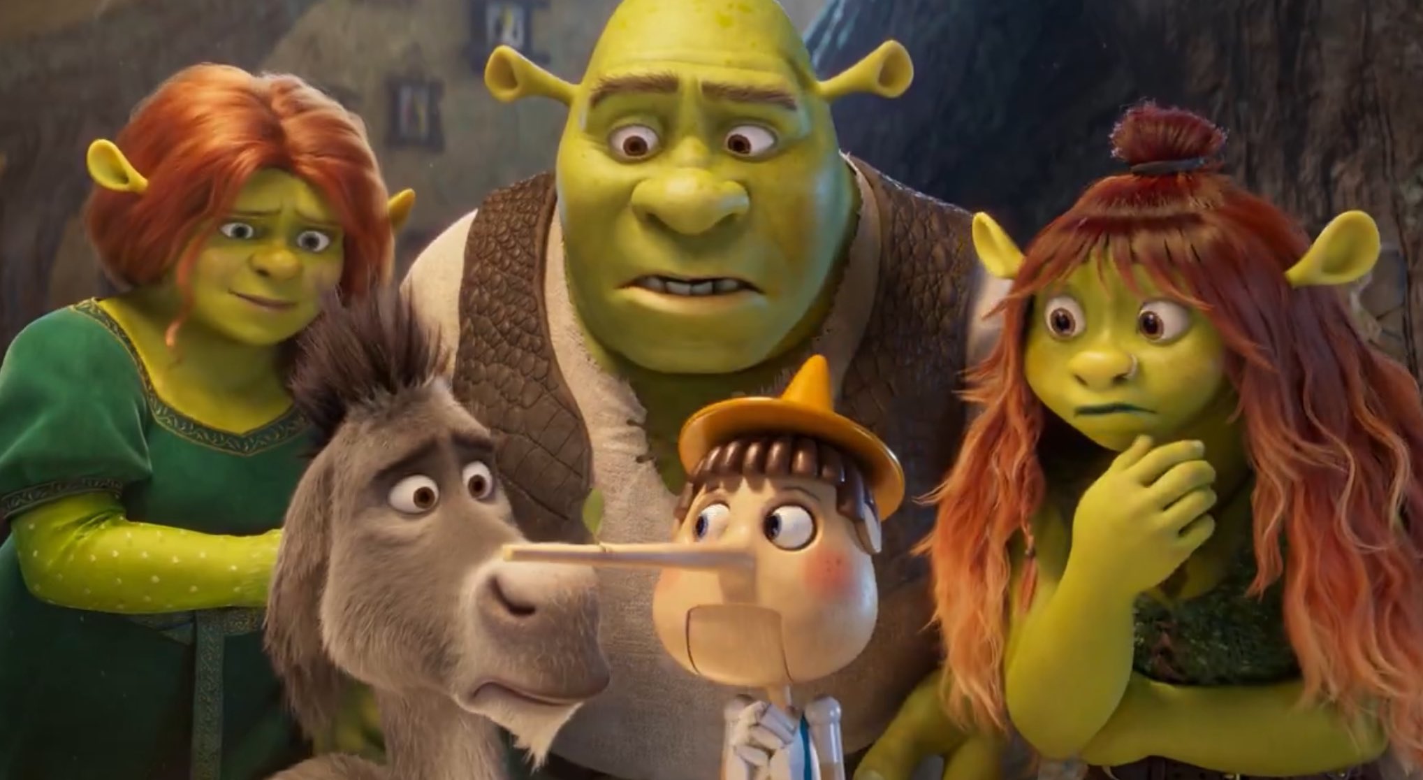 اولین نگاه به پسران شرک و فیونا در انیمیشن Shrek 5؛ خانواده غولها بزرگتر شد!