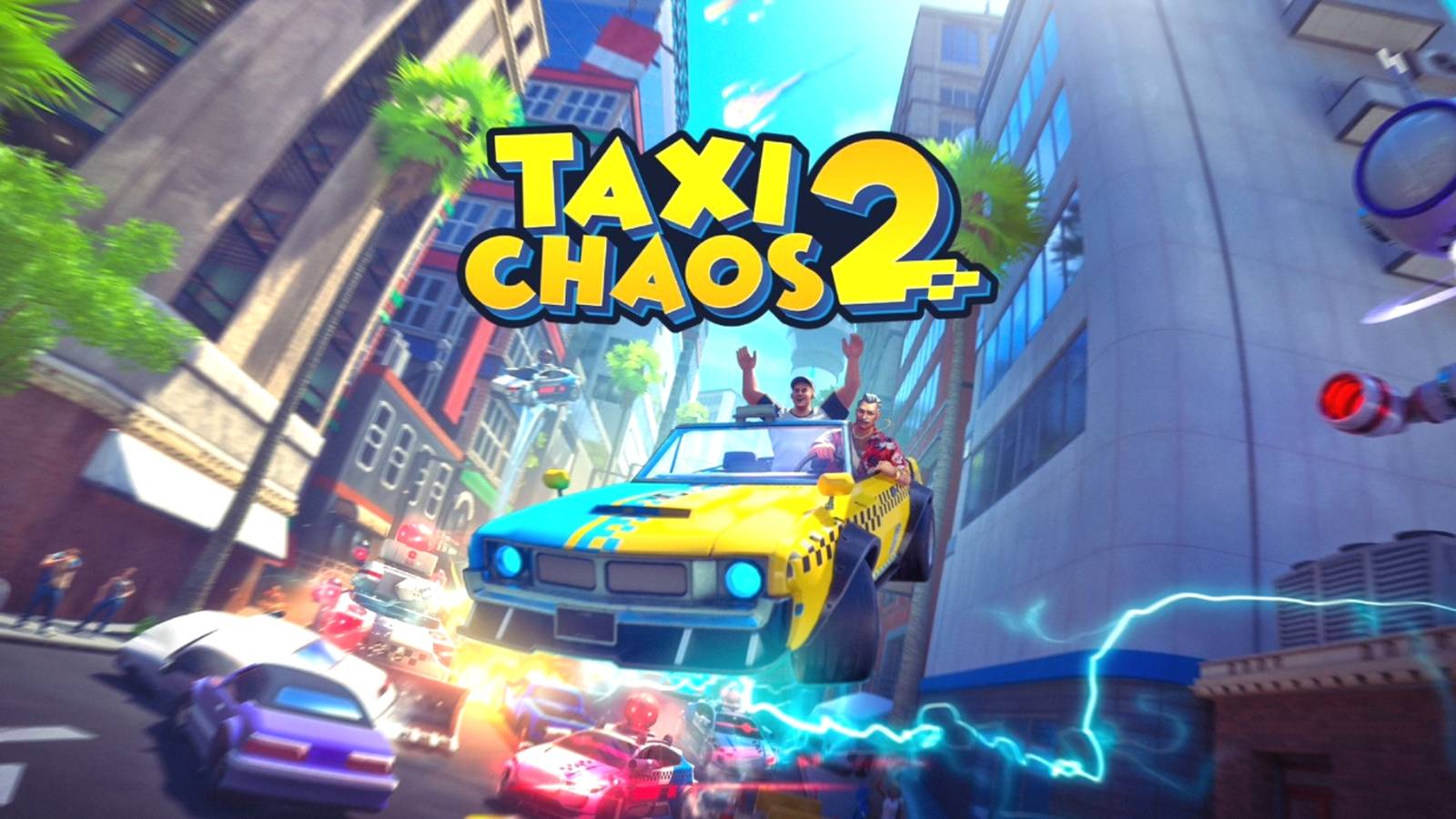 بازی Taxi Chaos 2 رسما منتشر شد؛ ورود دوباره تاکسی‌های دیوانه به شهر
